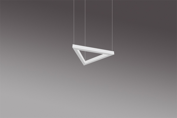 Edge Mini Indirect 2' Triangle Form AS Mounting