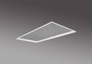Lift recessed 2x2 sound absorption