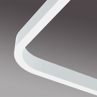 EX2 12in Curved Corner
