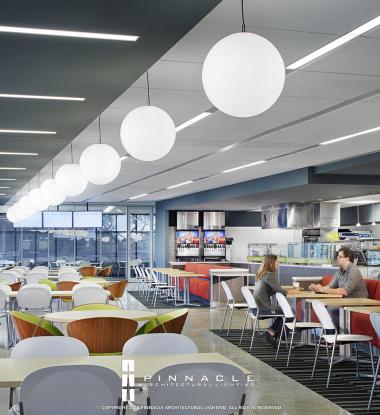 EDGE 4 Recessed in Cafeteria