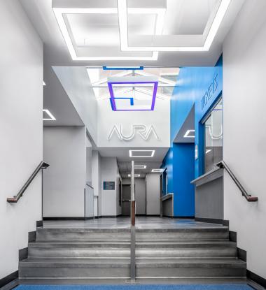 EDGE EX4 Direct/Indirect Entryway, Custom RGB