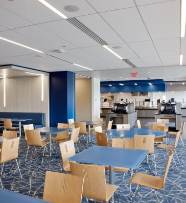 EDGE 4 Recessed Over Cafeteria Seating