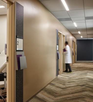 EDGE 3 Recessed Healthcare Hallway