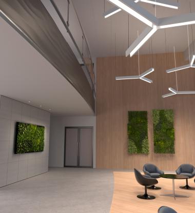 Chute Forms in Lobby