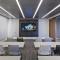 EDGE 4 Recessed into Metal Ceiling in Conference Room